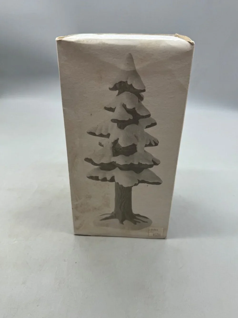 Department 56 Snowy Pine Tree Figurine Used READ